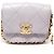 Borsa a tracolla Chanel Mini Matelassé Chain Porpora - vista 8