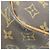 Borsa a tracolla Louis Vuitton Monogram Gibeciere GM Marrone - vista 13
