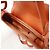 Borsa Saddle in pelle arancione Christian Dior - vista 11