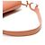 Borsa Saddle in pelle arancione Christian Dior - vista 12