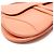 Borsa Saddle in pelle arancione Christian Dior - vista 5