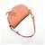 Borsa Saddle in pelle arancione Christian Dior - vista 8