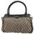 Borsa Tote Gucci Horsebit in beige