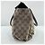 Borsa Tote Gucci Horsebit in beige - vista 6