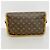 Borsa a tracolla Louis Vuitton Monogram Gibeciere MM Marrone - vista 11