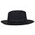 Hermès Hermes Fedora Hut aus schwarzer Wolle - Ansicht 5