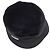 Cappello bucket in velluto a coste con logo Triangle Prada Nero - vista 6