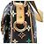 Borsa a tracolla Louis Vuitton Monogram Multicolor Noir Lodge PM Nero - vista 9
