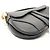 Borsa a spalla semi-Saddle Christian Dior Nero - vista 5