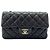 Borsa a Spalla Chanel Mini Matelassé 20 Nero - vista 2