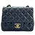 Borsa a Spalla Chanel Mini Matelassé Nero - vista 2