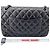 Borsa a tracolla Chanel Matelassé 25 Nero - vista 4
