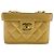 Borsa a Spalla Chanel Matelassé in Oro D'oro - vista 2