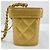 Borsa a Spalla Chanel Matelassé in Oro D'oro - vista 6