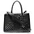 Borsa a tracolla 2-Way in pelle Prada Diagram Nero