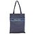 Borsa tote in denim con logo jacquard Miu Miu Blu