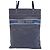 Borsa tote in denim con logo jacquard Miu Miu Blu - vista 3