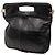 Borsa Valentino in pelle liscia nera Rockstud con manico cut-out Nero - vista 2