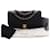 Chanel Black Medium Classic Lambskin Double Flap Nero - vista 15