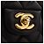 Chanel Black Medium Classic Lambskin Double Flap Nero - vista 9