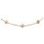 Collana completa a fiore Louis Vuitton placcata oro dorato D'oro - vista 2