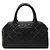 Borsa Bowling Chanel Black CC Quilted Caviar Nero