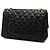 Chanel Black Quilted Aged Calfskin Reissue 2.55 Double Flap 226 Noir - vue 2