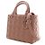 Lady Dior Cannage in pelle di vitello ultra opaca marrone Medium Carne - vista 9