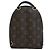 Louis Vuitton Marrone Monogram Mini Palm Springs - vista 2