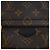Louis Vuitton Marrone Monogram Mini Palm Springs - vista 6