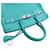 Hermès Blue Epsom Birkin Retourne 30 Turchese  - vista 13