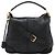 Louis Vuitton Black Monogram Mahina Selene MM Nero