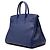 Hermès Blue Limited Edition Taurillon Novillo Sea Surf and Fun Birkin Retourne 35 Dark blue - view 2