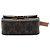 Céline Celine Claude Crossbody in Tela Cerata Mini Triomphe Marrone Marrone scuro - vista 3