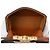 Céline Celine Claude Crossbody in Tela Cerata Mini Triomphe Marrone Marrone scuro - vista 4