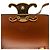 Céline Celine Claude Crossbody in Tela Cerata Mini Triomphe Marrone Marrone scuro - vista 5