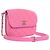 Chanel Pink Small CC Quilted Denim Messenger Flap Rosa - vista 13
