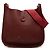 Hermès Red Togo Evelyne I 33 Roja Burdeos