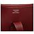 Hermès Red Togo Evelyne I 33 Roja Burdeos - vista 5