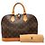 Louis Vuitton Marrone Monogram Alma PM - vista 10