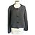 Hermès Cardigan aus Schurwolle grau Größe 38