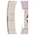 Hermès Pulseira Clic Anneau Hermes Prata Rosa  - vista 4