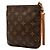 Pochette borsa Louis Vuitton Monogram Partition Marrone - vista 2