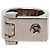 Anello con chiusura a cerniera con logo Monogram Louis Vuitton Argento - vista 2