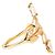 Tiffany & Co. 18K Yellow Gold Victoria Vine Bypass Ring - view 4