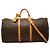 Louis Vuitton Monogram Keepall Bandoulière 60 Marrone
