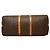 Louis Vuitton Monogram Keepall Bandoulière 60 Marrone - vista 3