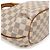 Borsa Tote Louis Vuitton Damier Azur Riviera PM Crudo - vista 4