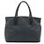 Borsa Tote Bottega Veneta Marco Polo Nero Blu navy