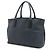 Borsa Tote Bottega Veneta Marco Polo Nero Blu navy - vista 3